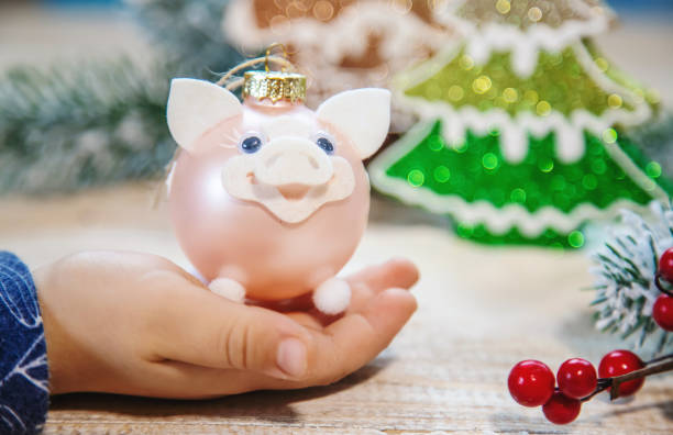 istock Christmas background. happy New Year. Selective focus 1063760552