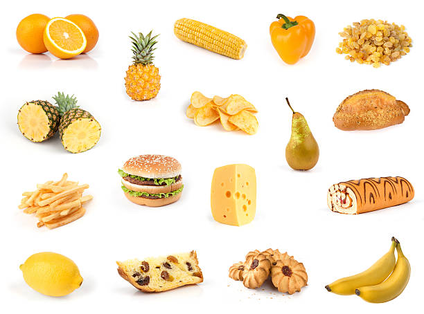 istock All yellow. Food collection. 106376061