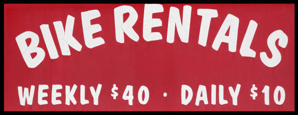 istock BIKE RENTALS Sign 1063763308