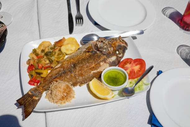 istock tray with donkey fish ready to eat 1063769664