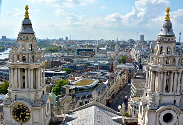 istock Aerial View of London 1063780140