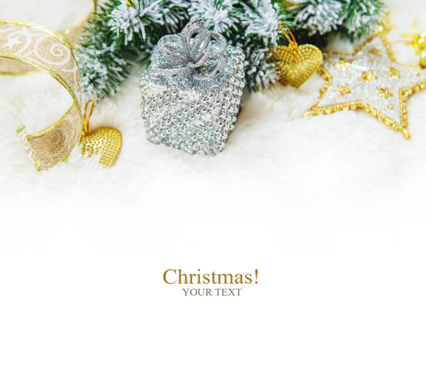 istock Christmas background. happy New Year. Selective focus 1063782874