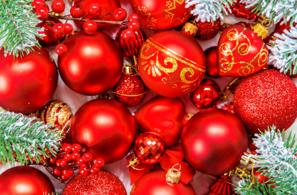 istock Christmas background. happy New Year. Selective focus 1063783280
