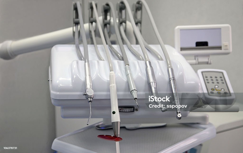 Stomatological instrumento no dentistas clínica. - Royalty-free Broca Dentária Foto de stock