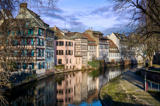 istock Colorful houses in Strasbourg (Alsace, France) 1063790968