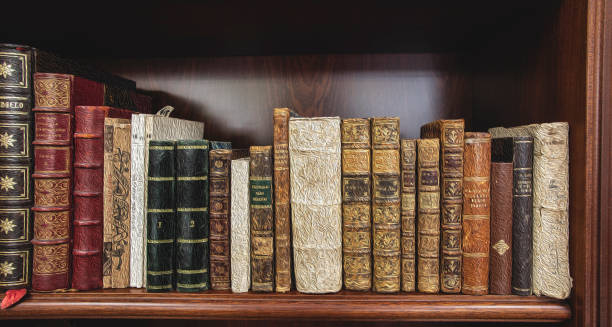 istock old books lined up on a shelf 1063791332