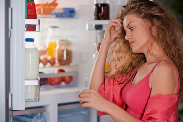 istock Woman looking something to eat. 1063792522