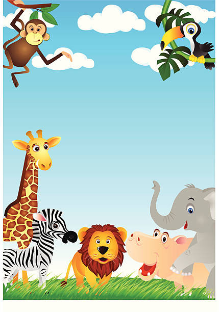 animal cartoon в дикой природе - 4694 stock illustrations