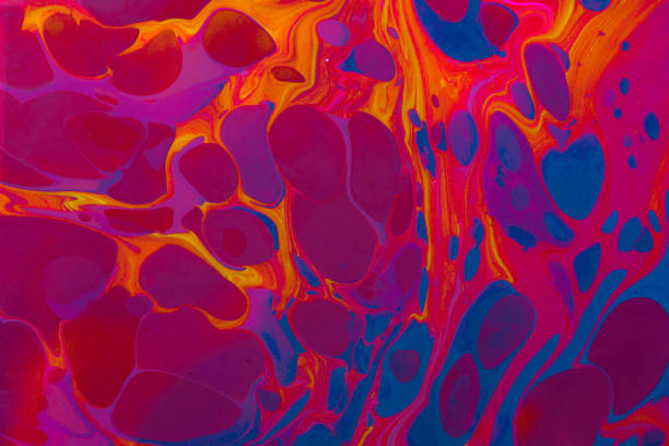 istock Abstract grunge art background texture with colorful paint splashes 1063797642