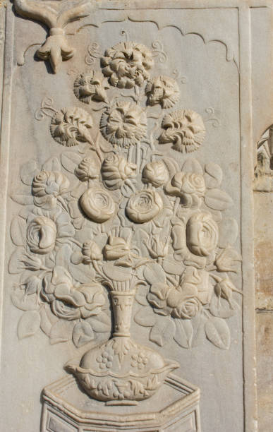 istock Ottoman marble carving art detail 1063799134
