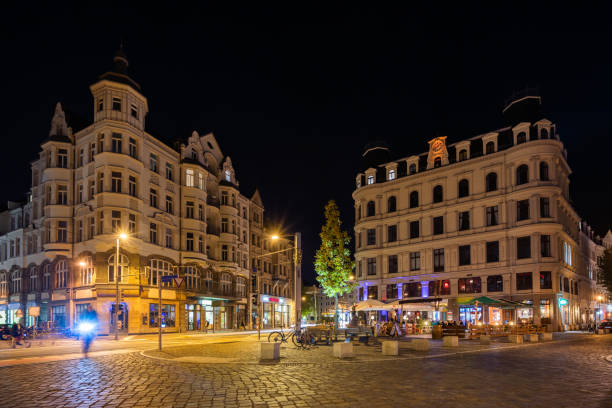 istock Muenzgasse street and Tramway in Leipzig, Germany 1063800280