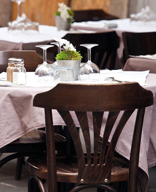 istock served table of street restaurant 106380086