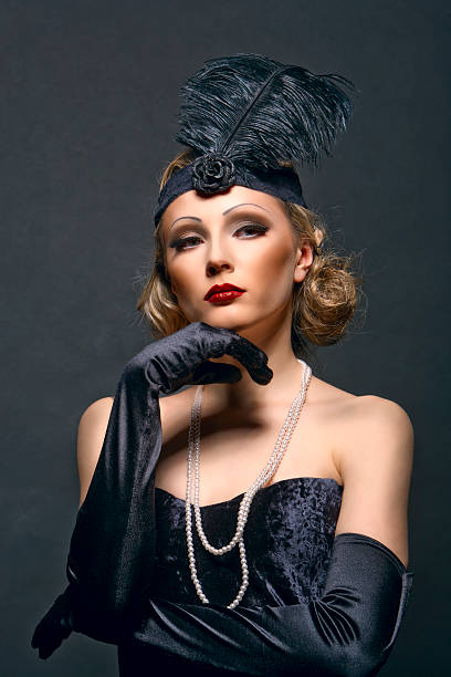 istock Woman's retro revival portrait. 106381144