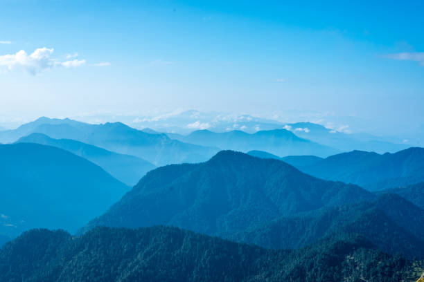 istock Himalayas Mountain View from Khaliya Top Munsyari, Uttarakhand 1063814882