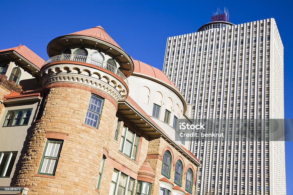 Novos e antigos edifícios em downtown Memphis - Foto de stock de Memphis - Tennessee royalty-free