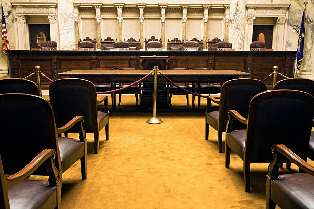 istock Court Room in State Capitol Building 106381706