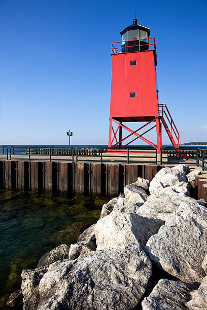 istock Charlevoix South Pier Lighthouse 106381746