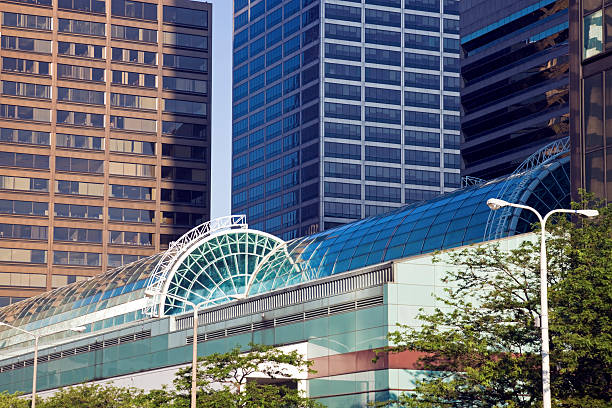 istock Modern Downtown Cleveland buildings. 106381916
