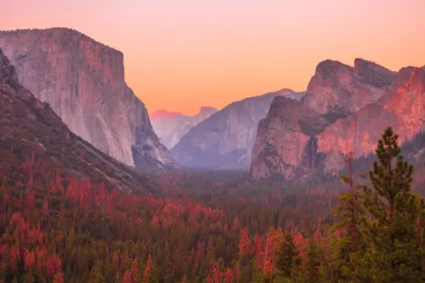 Photo of El Capitan golden hour