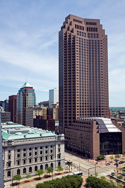 istock Cleveland, Ohio - architecture of downtown 106382475