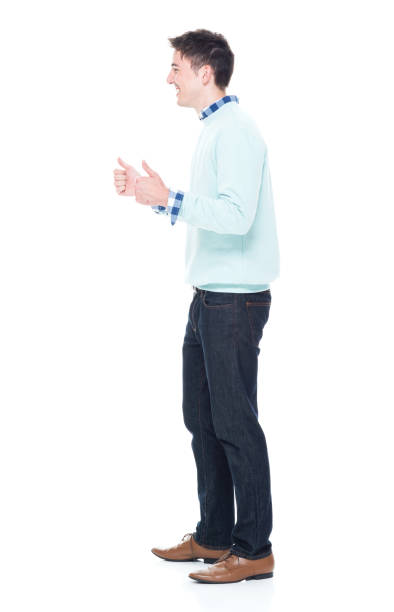 istock Handsome young man showing two thumbs up 1063831712