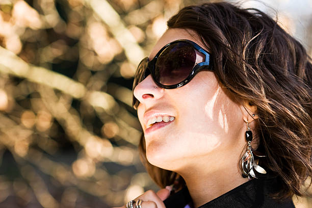 istock Beautiful Woman with Sunglasses 106383186