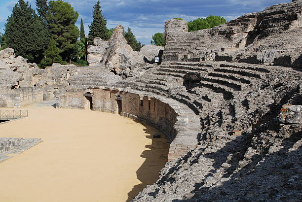 Roman Ruins stock photo