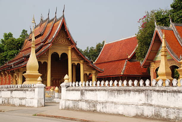 Laotian Wat stock photo