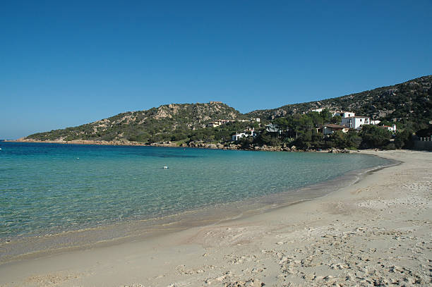 Costa Smerlda Coastline stock photo