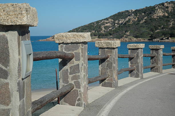 Costa Smeralda in Italy stock photo