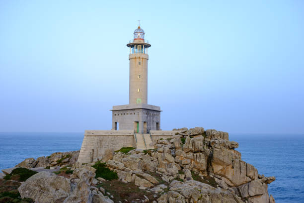 istock Lighthouse of Punta Nariga, Malpica, La Coruna, Spain. 1063835514