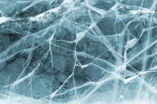 Photo of Texture of ice.