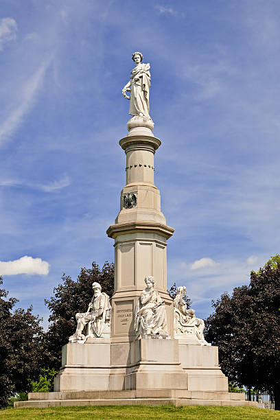 Soldier's National Monument at Gettysburg stock photo