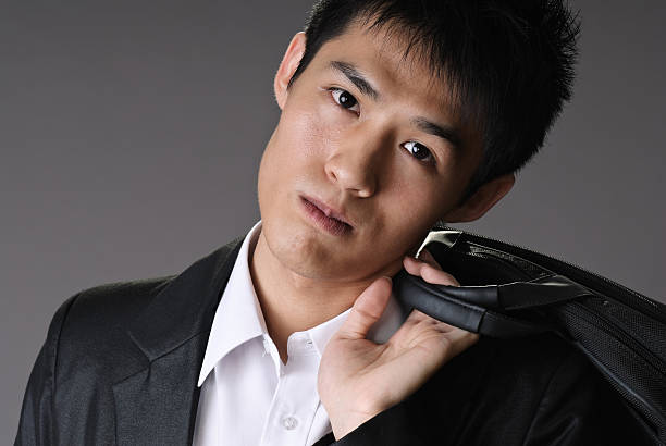 istock Gloomy young businessman 106383876