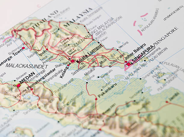 istock Map of Kuala Lumpor 106384757