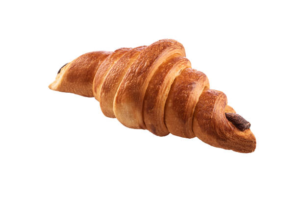 istock French Baked Croissant isolated on white background 1063858466