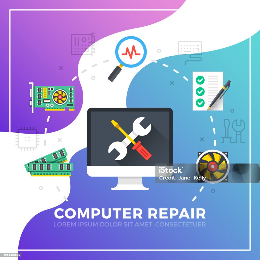 Computer Repair Technical Support Maintenance Computer Diagnostics ...