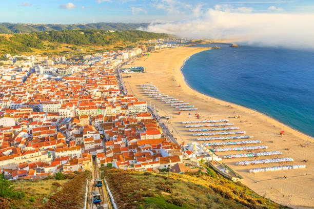 istock Nazare Portugal Skyline 1063865238