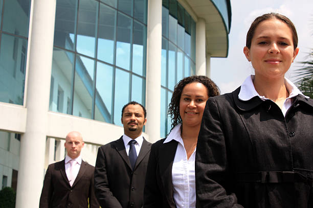 MBA Students stock photo