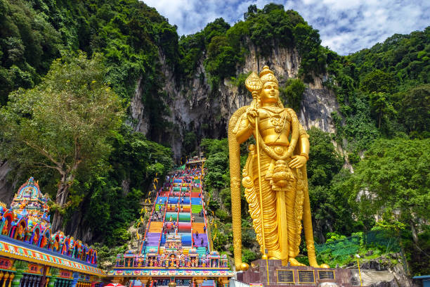 istock Batu cave in Malaysia, Hinduism temple 1063876114