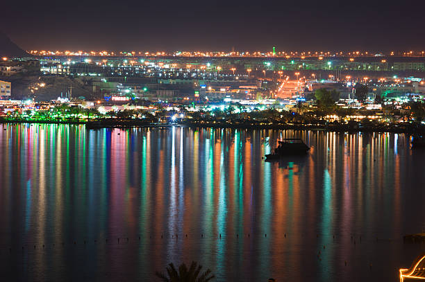 istock Naama Bay at night, Sharm al Sheikh, Egypt 106387668