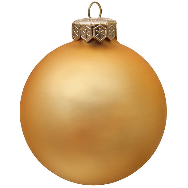 istock gold  christmas ornament . 106387760
