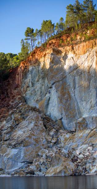 istock mining acidic lake located in Rio Tinto, Spain 1063878776