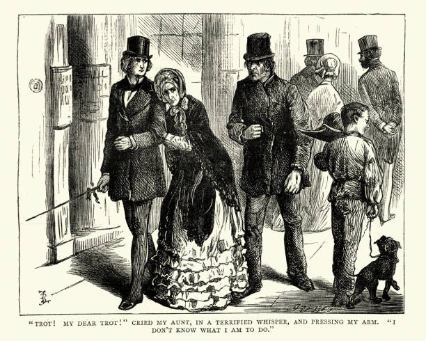 istock Dickens, David Copperfield, cried my aunt, in a terrified whisper 1063878906