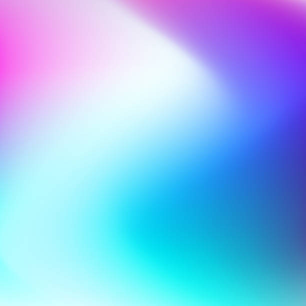 Blurred multicolored vector background. Smooth hues of white, turquoise, blue, purple gradient. Abstract neon zigzag pattern. Art bright template for modern creative design. EPS10 illustration Blurred multicolored vector background. Smooth hues of white, turquoise, blue, purple gradient. Abstract neon zigzag pattern. Art bright template for modern creative design. EPS10 illustration blur background stock illustrations