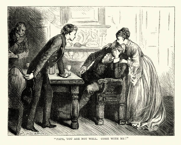istock Dickens, David Copperfield, Papa, you are not well 1063883602