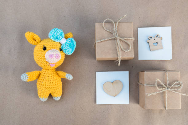 istock New year yellow pig 1063884128
