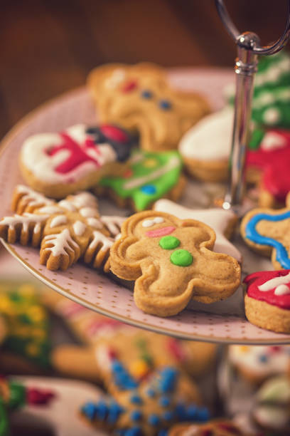 istock Homemade Christmas Gingerbread Cookies 1063884534