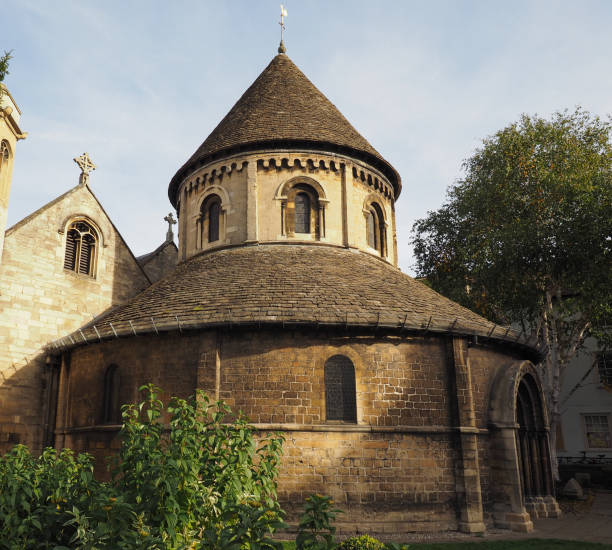 istock Round Church in Cambridge 1063884840