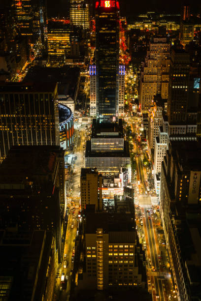 istock Night view from the Empire State Building 1063892904